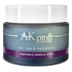 AK profi Anti-age & Hydratan peptidov pleov krm 50 ml